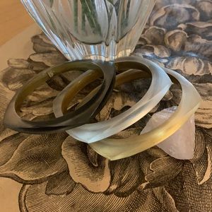 Alexis Bittar Lucite Soft Square Bangle (Set of 3)